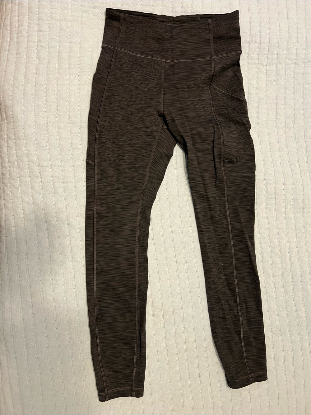 lululemon athletica Dark Heathered High-Rise Leggings